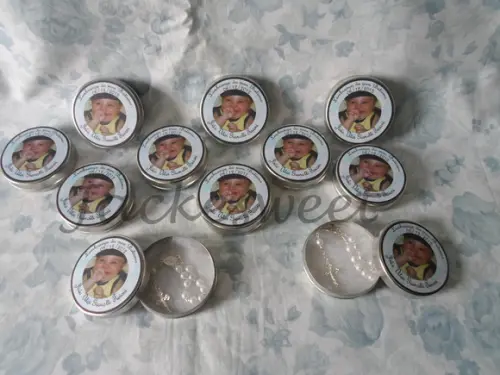 Latinha Batizado Personalizada