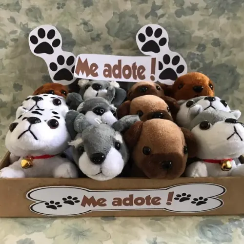 Lembrancinha Cachorrinhos 12unid com Bandeja Personalizada