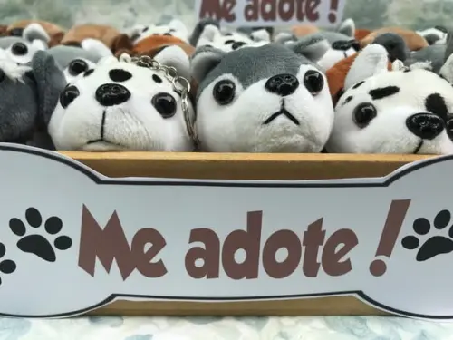 Lembrancinha Cachorrinhos 45unid com Bandeja Personalizada