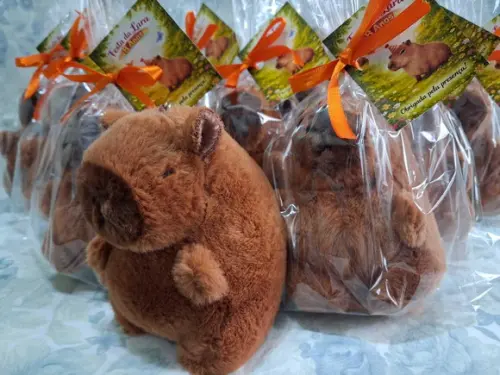 Lembrancinha Capivara 20 Unid