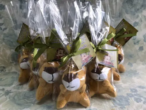 Lembrancinha Mini Pelúcia Leão Rei 20 Unidades