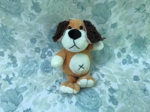 Lembrancinha Pelúcia Cachorro 14cm 20unid