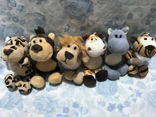 Lembrancinha Pelúcia Selvagens 10unid