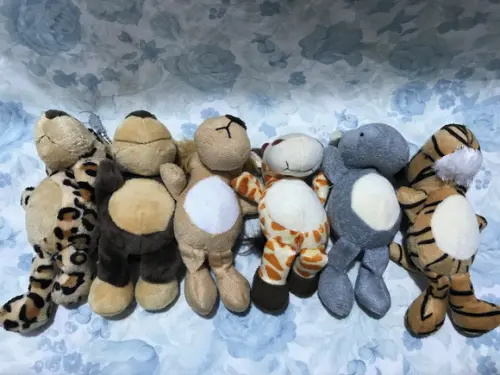 Lembrancinha Pelúcia Selvagens 10unid