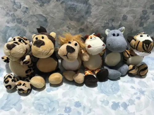 Lembrancinha Pelúcia Selvagens 50unid