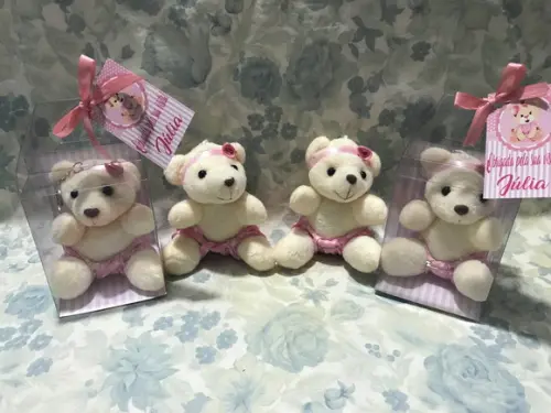 Lembrancinha Ursinha na Caixa