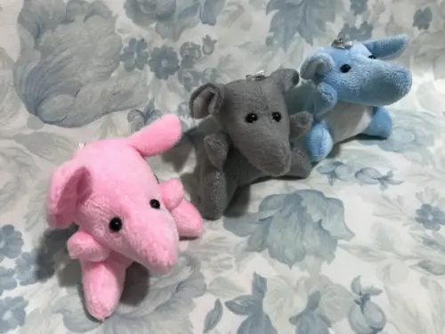 Mini Elefante Chaveiro