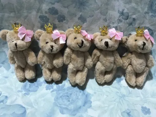 Mini Ursinha Articulada Princesa