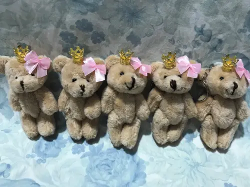 Mini Ursinha Articulada Princesa