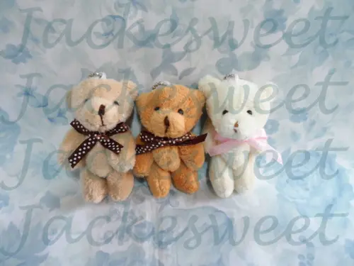 Mini Urso Articulado filhote 8 cm