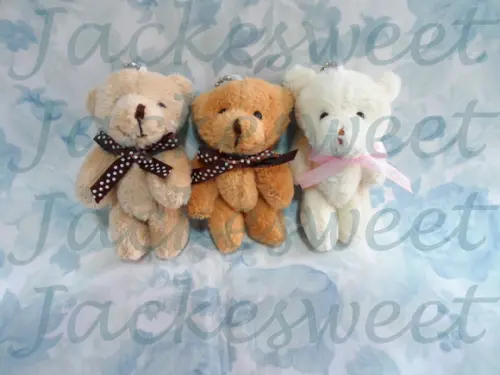 Mini Urso Articulado filhote 8 cm