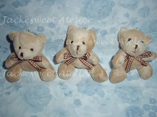 Mini Urso DENGO GRAVATA MARROM XDZ