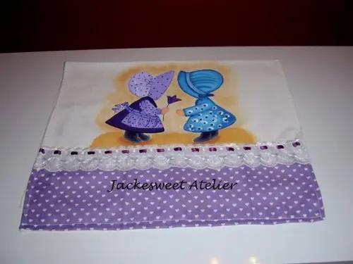 Pano de prato Sunbonnet