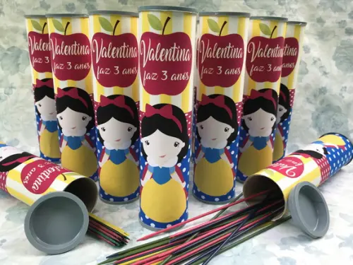 Pega varetas personalizado Branca de Neve
