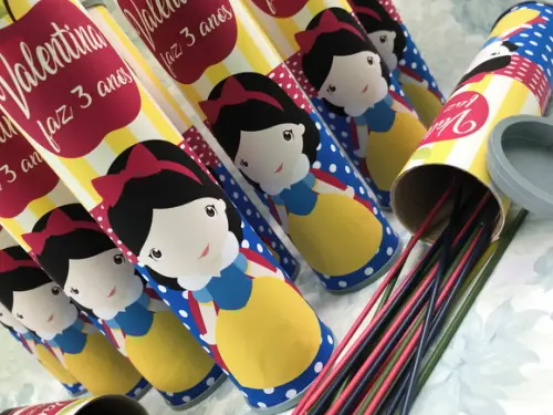 Pega varetas personalizado Branca de Neve