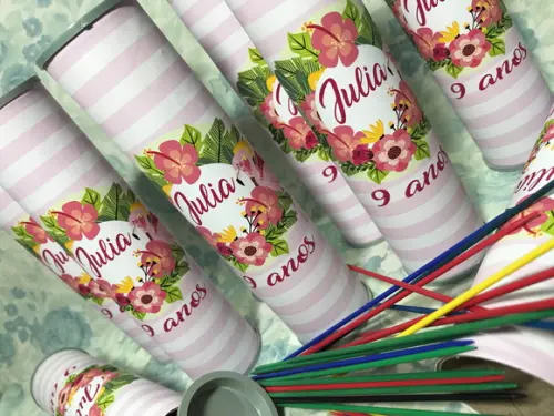 Pega varetas personalizado Flamingo