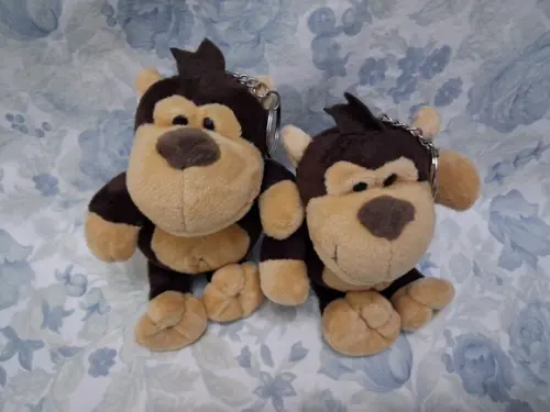 Pelúcia Macaco Chaveiro