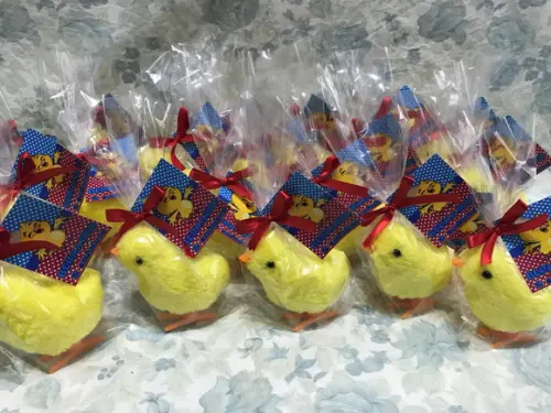 Pintinho Amarelinho de Corda Kit com 45 Unidades