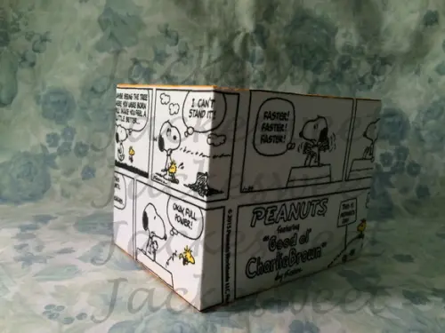 Porta controle com 03 divisórias Snoopy