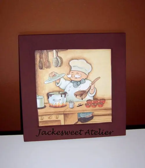 Quadro Cozinheiro 01