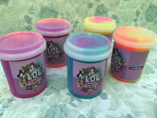 Slime Personalizado l o l 24 Unidades