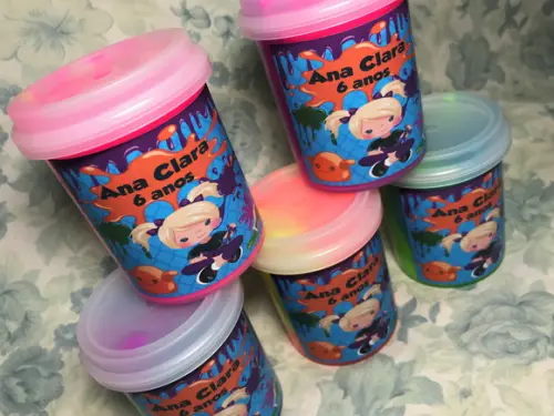 Slime Personalizado Slime 20 Unidades
