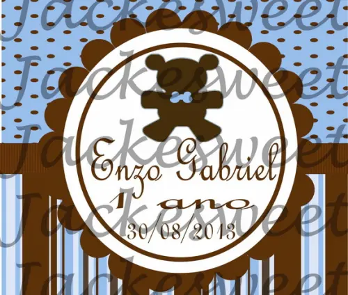 Tag Azul E Marrom 04