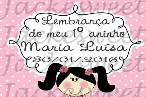 TAG Boneca fofa