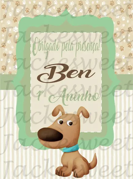 TAG Cachorrinho 09