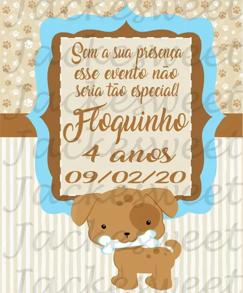 TAG Cachorrinho 14