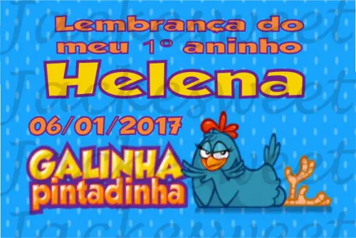 Tag Galinha Pintadinha 03