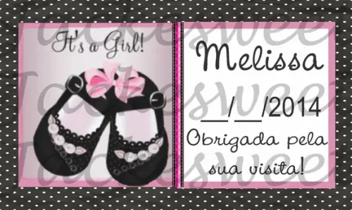 Tag Menina Luxo