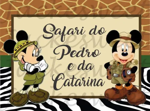 TAG Mickey e Minie Safari