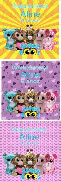 TAG PERSONALIZADO BEANIE BOOS