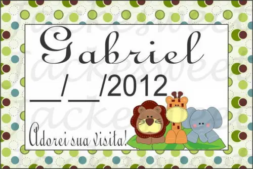 TAG PERSONALIZADO SELVA 01