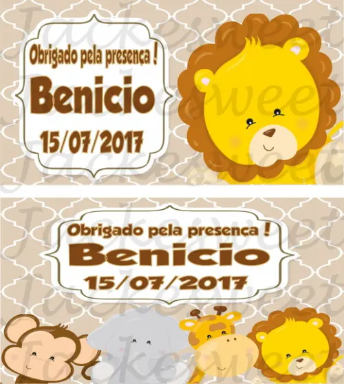 Tag Personalizado Selva 06