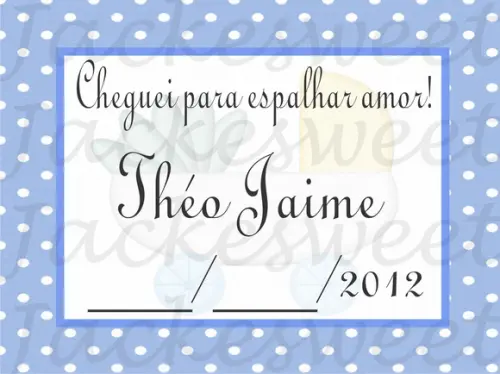 TAG POÁ AZUL 01