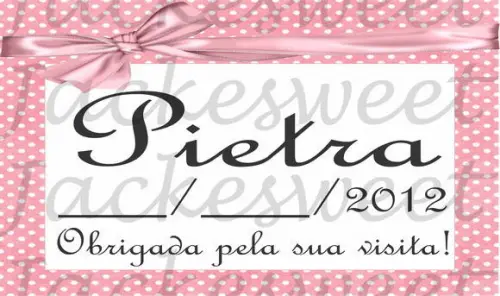 TAG POÁ ROSA