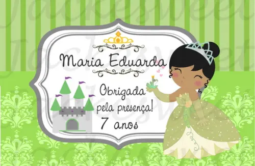 TAG Princesa Tiana e o Sapo