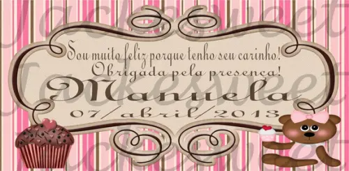 Tag Rosa E Marrom 03