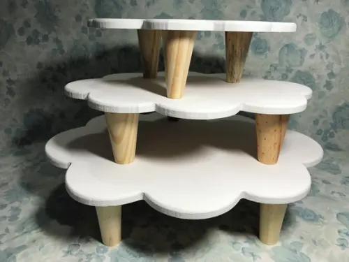 Trio de bandejas Nuvem