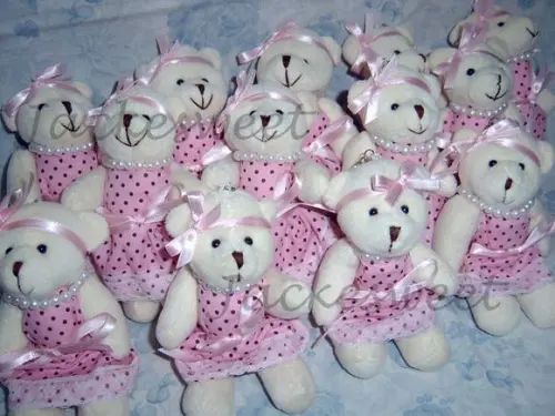Ursa Coleção Rosa e Marrom 02