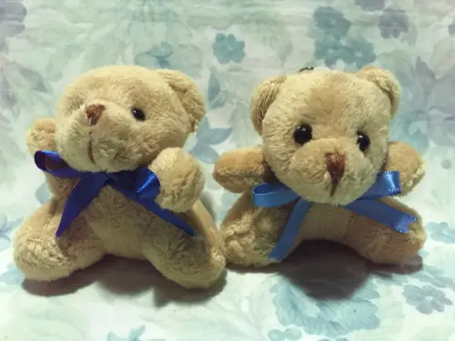 Ursinho Fofo 6cm Fitinha Azul 40 Unidades