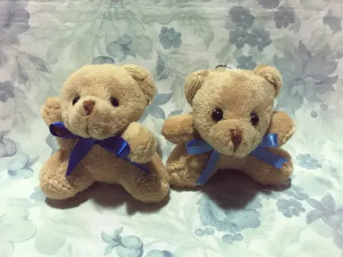 Ursinho Fofo 6cm Fitinha Azul 40 Unidades