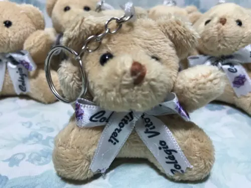 Ursinho Fofo Marrom 6cm Fitinha Personalizada