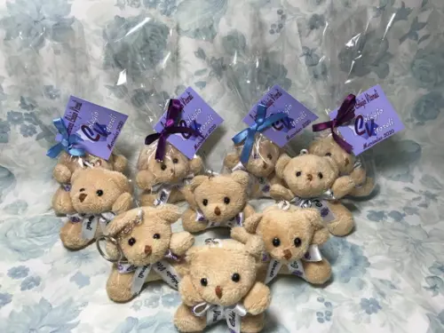 Ursinho Fofo Marrom 6cm Fitinha Personalizada