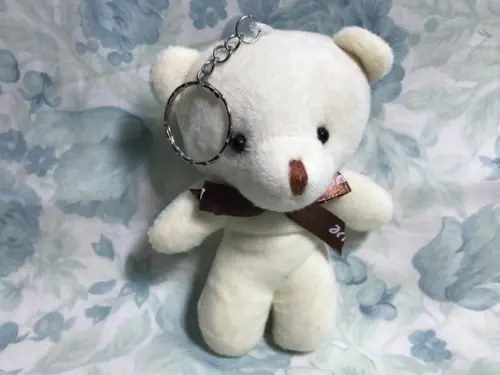 Ursinho Mimo 13cm Chaveiro Creme 20unid