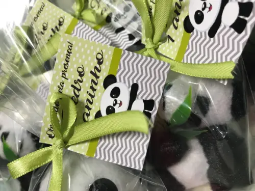 Ursinho Panda verde