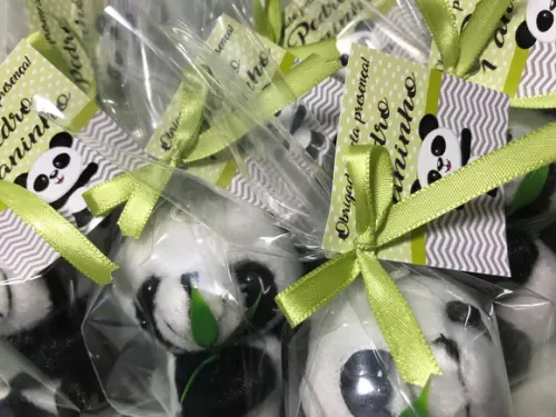 Ursinho Panda verde