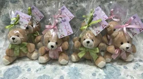 Ursinho Teddy Chá Revelação 20 Unidades